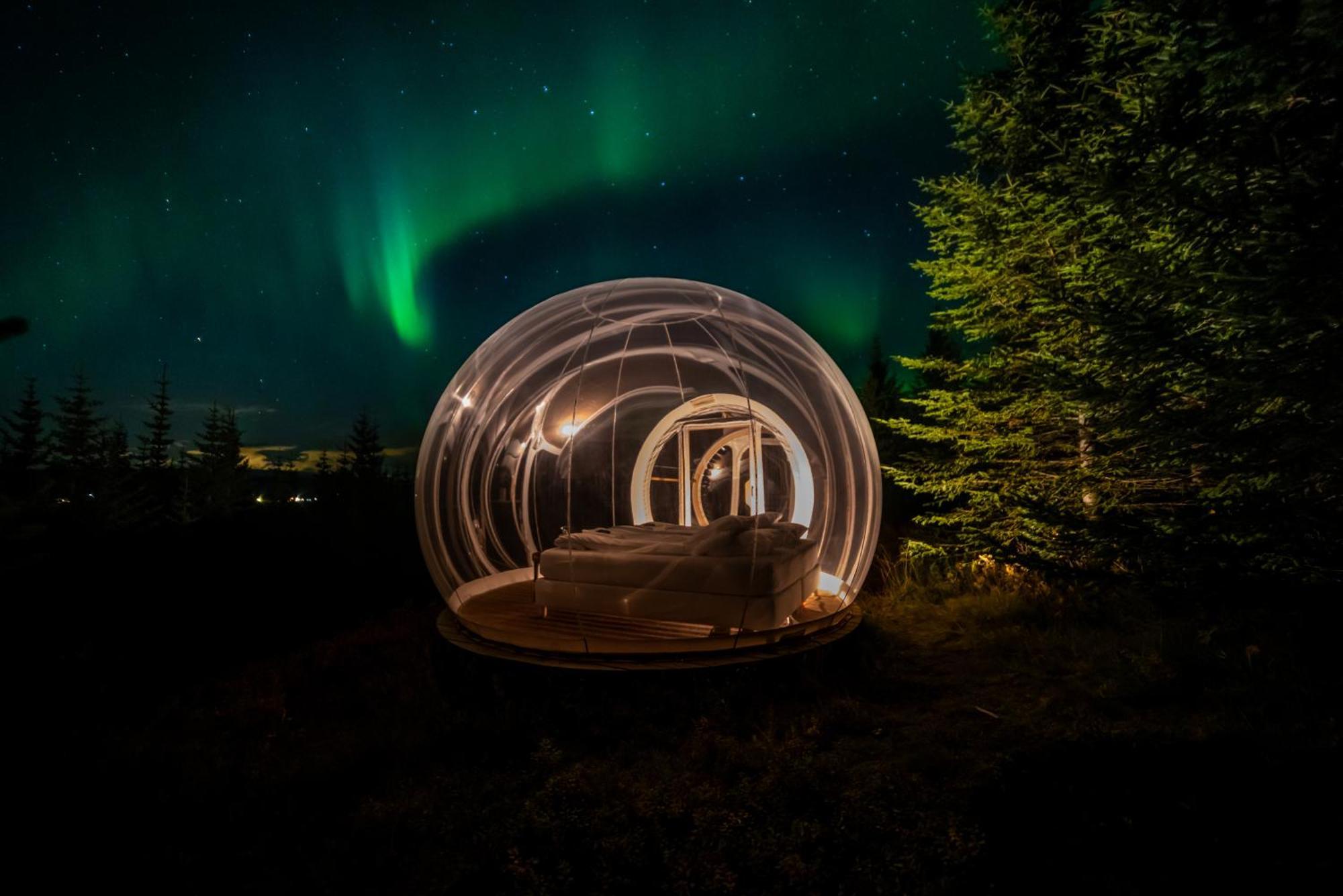 Buubble Hotel - Hrosshagi Selfoss Buitenkant foto