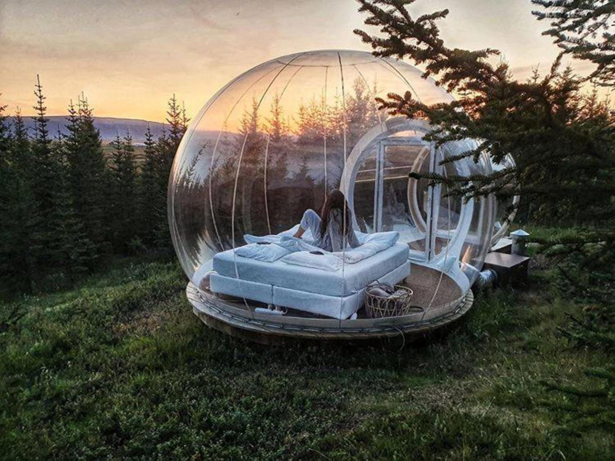 Buubble Hotel - Hrosshagi Selfoss Buitenkant foto