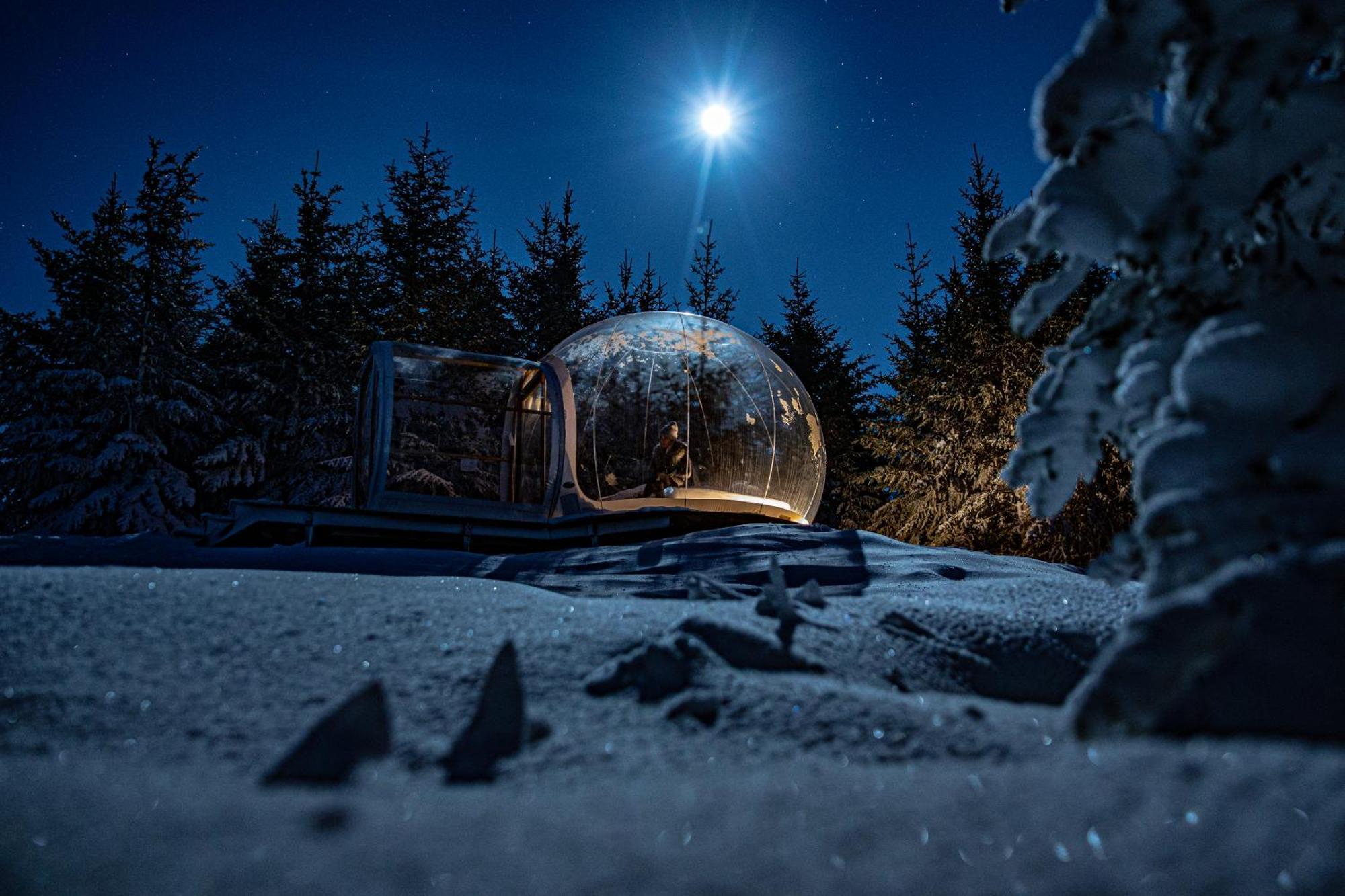 Buubble Hotel - Hrosshagi Selfoss Buitenkant foto
