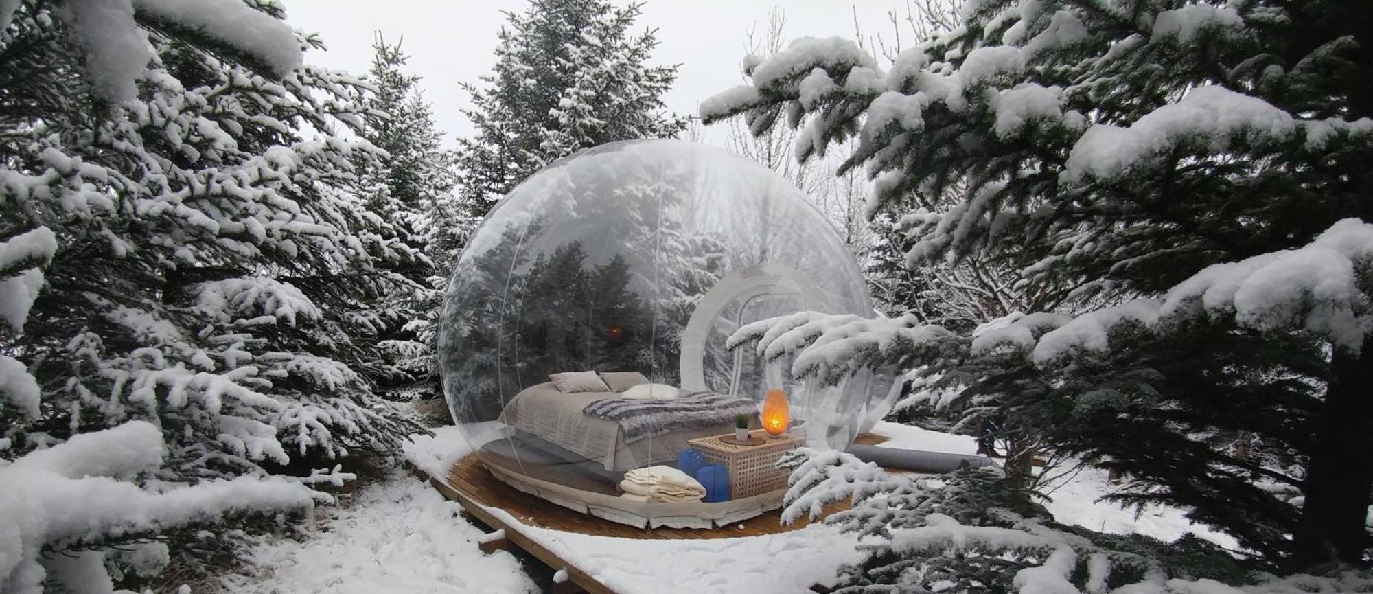 Buubble Hotel - Hrosshagi Selfoss Buitenkant foto